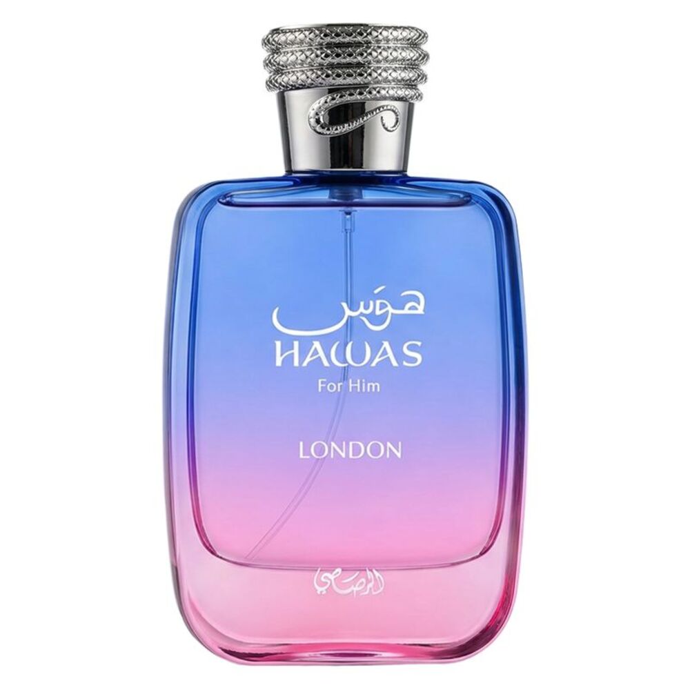 Rasasi Hawas London Eau de Parfum EDP Spray for Men 3.4 oz / 100 ml - New